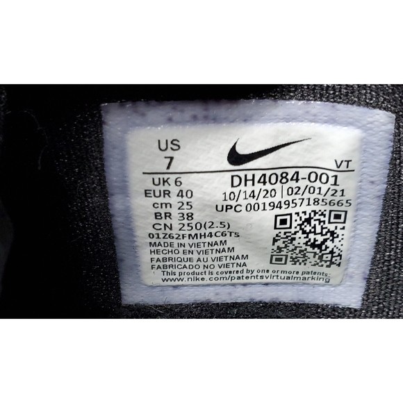 Nike Air Vapormax 2021 Flyknit 'Triple Black' Men's Size 7 Anthracite DH4084-001 - Picture 14 of 14